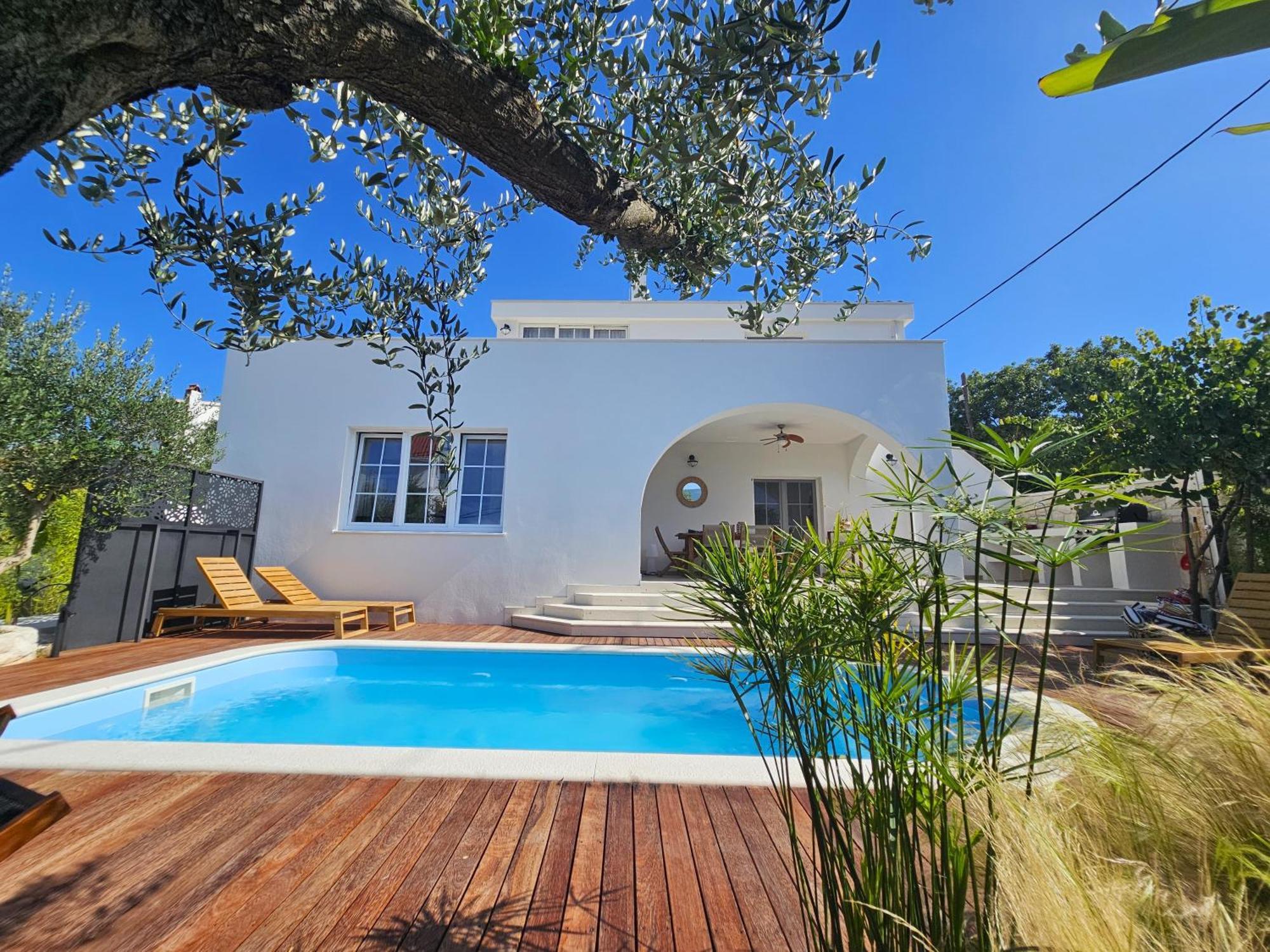 The Three Flowers Pool House Trogir Exterior foto