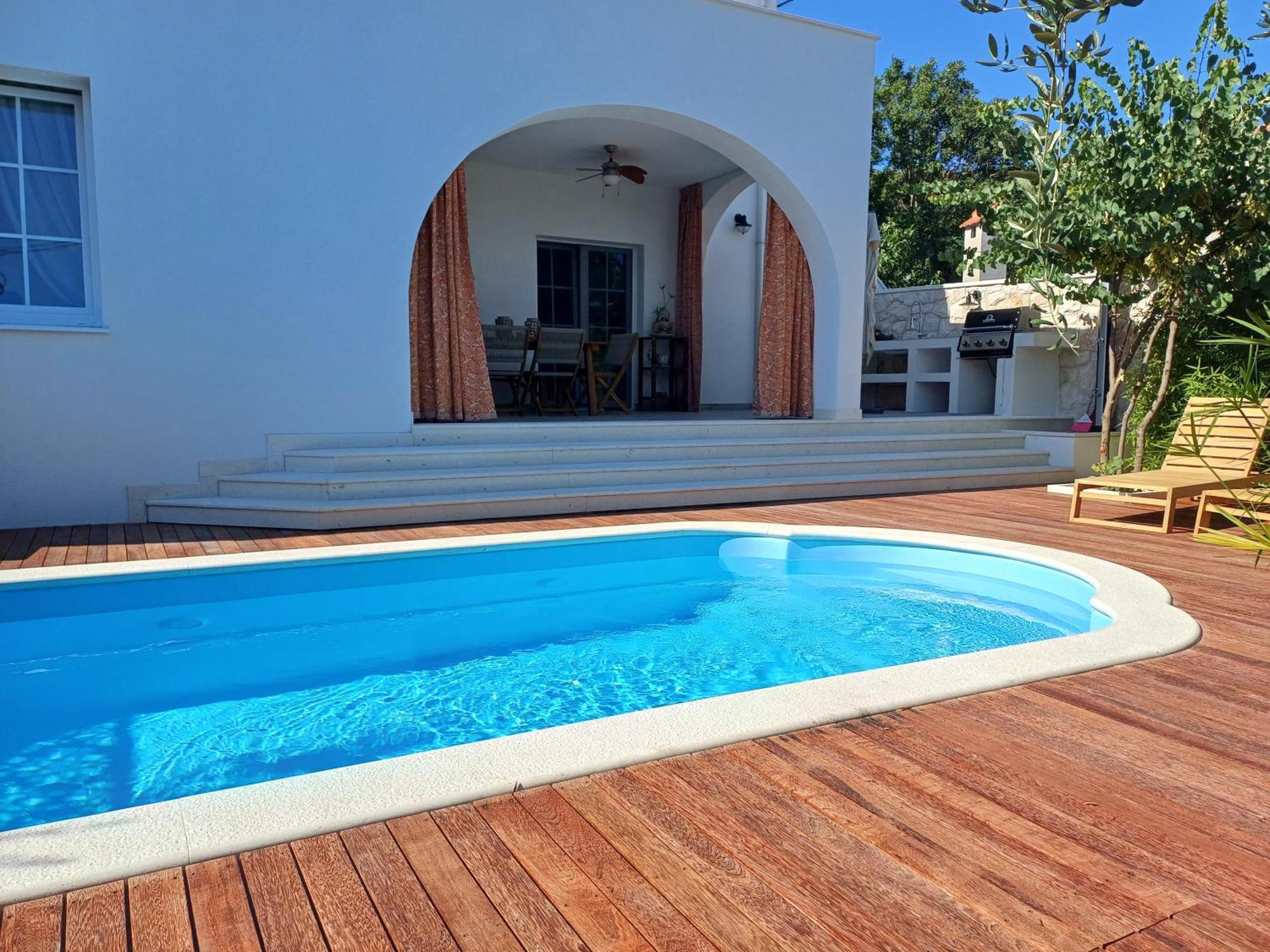 The Three Flowers Pool House Trogir Exterior foto